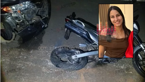 Jovem de Ourinhos morre após motocicleta ser atingida na traseira por carro na SP-225, em Paulistânia