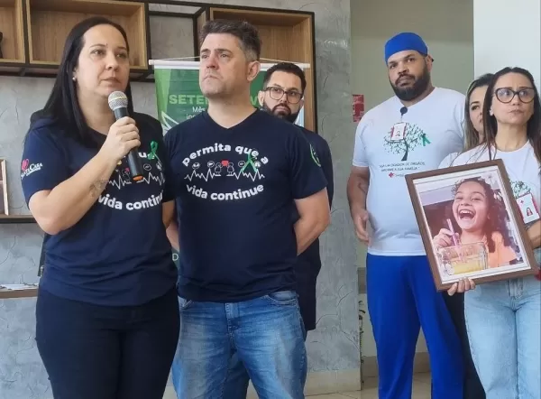 Pais de Maria Luísa, menina de 6 anos que faleceu em acidente em Ourinhos, emocionam ao falar sobre doação de órgãos