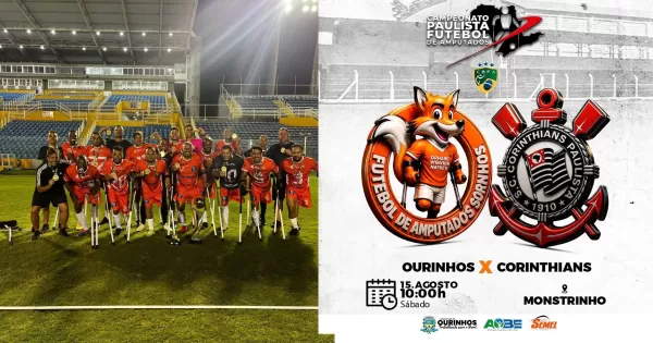 Clássico de campeões agita o Paulista de Futebol para Amputados, neste sábado, 15, em Ourinhos 