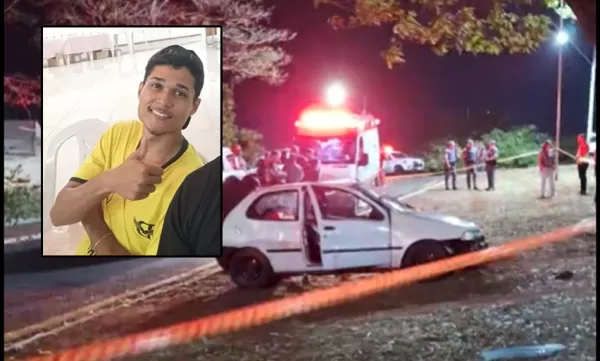 Jovem de 18 anos morre em grave acidente na Vila Brasil, em Ourinhos