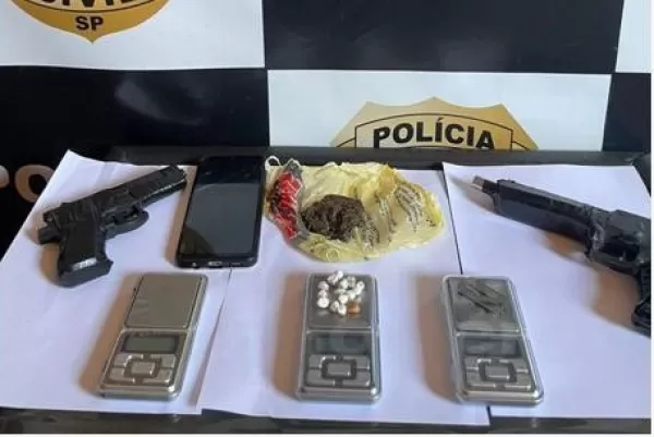Policiais Civis prendem homem por tráfico de drogas em Ourinhos