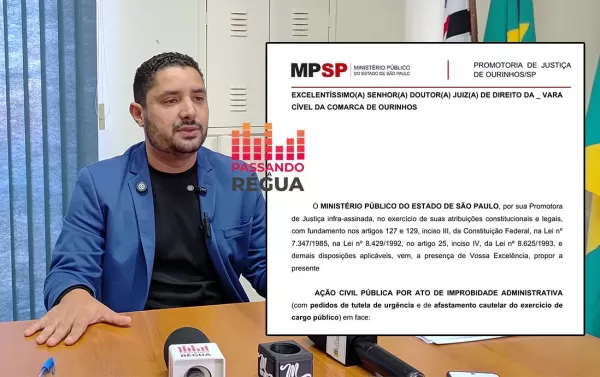 Documento supostamente vazado cita pedido de afastamento do prefeito Guilherme Gonçalves e repercute em Ourinhos