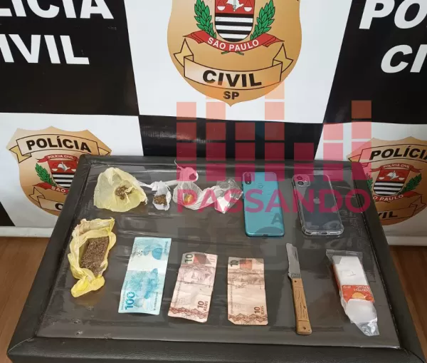 Policiais da DISE de Ourinhos prendem casal em operação contra o tráfico de drogas