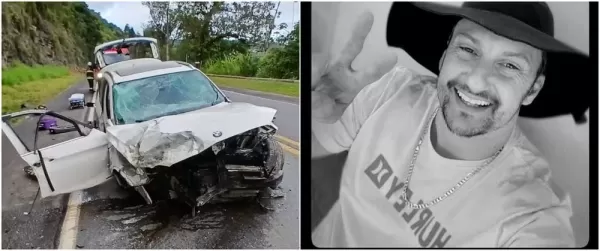 Influenciador “Seco Batateiro” morre em acidente de carro na BR-470, em Santa Catarina