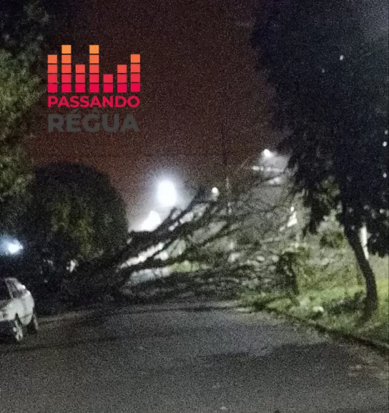 Forte ventania provoca transtornos em Ourinhos e região na noite desta quinta-feira