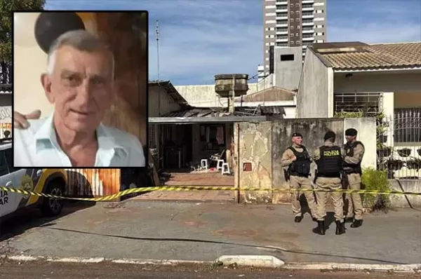 Idoso é assassinado dentro de casa em Maringá e polícia investiga latrocínio