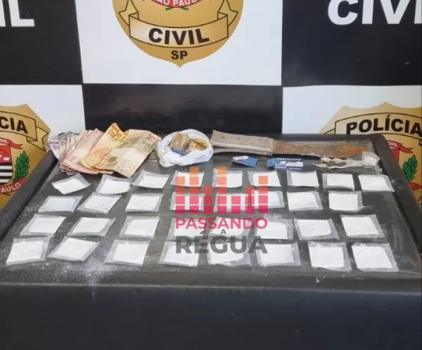 Homem é preso por tráfico de drogas durante operação em Salto Grande