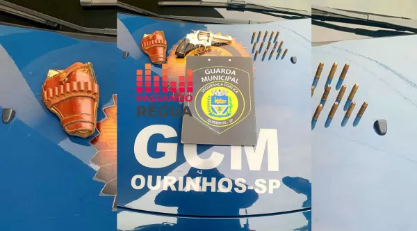 GCM apreende arma com suspeito de ameaça em Ourinhos 