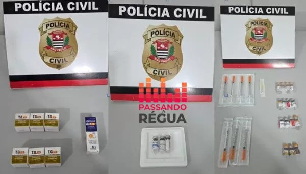 Polícia Civil prende quatro pessoas por venda ilegal de medicamentos emagrecedores em Santa Cruz do Rio Pardo
