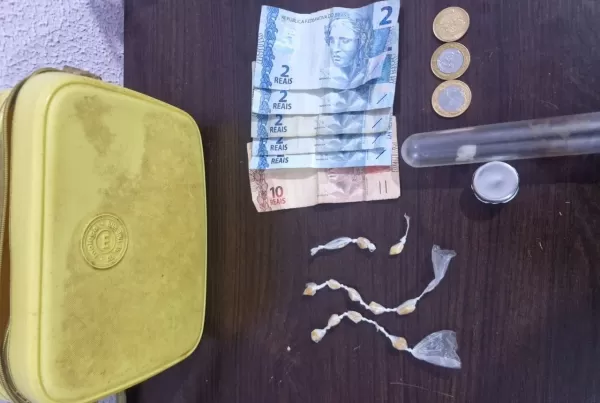 Jovem de 24 anos é preso por tráfico de drogas em Chavantes