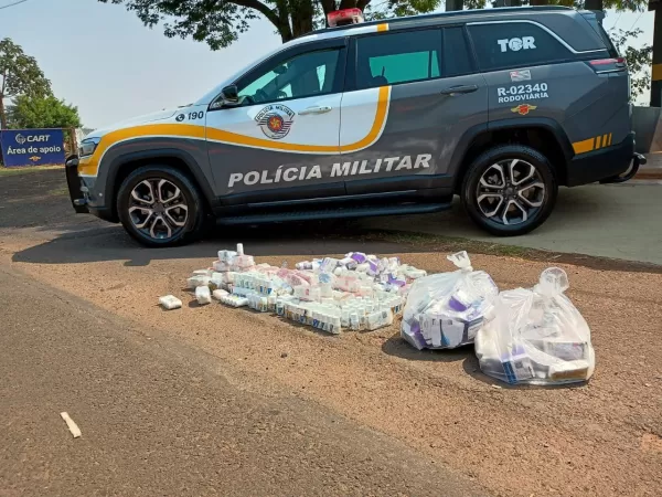 Contrabandista é preso com anabolizantes em Santa Cruz do Rio Pardo