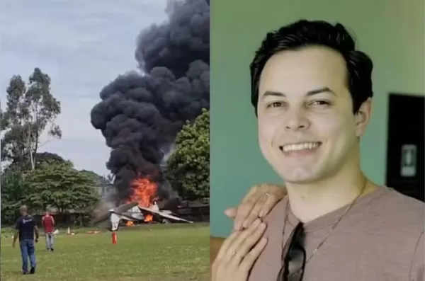 Único sobrevivente de queda de avião em Marília recebe alta hospitalar