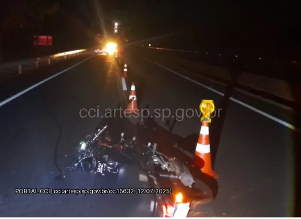 Motociclista de 23 anos morre em grave acidente na SP-333, próximo a Echaporã