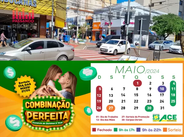 Comércio de Ourinhos terá horário especial e funcionará na próxima sexta até as 22 horas