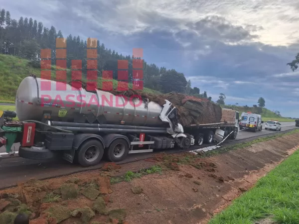 Colisão traseira causa morte na Rodovia Castello Branco em Santa Cruz do Rio Pardo 