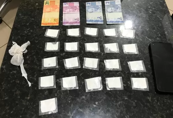 Polícia Civil prende homem em flagrante por tráfico de drogas em Santa Cruz do Rio Pardo