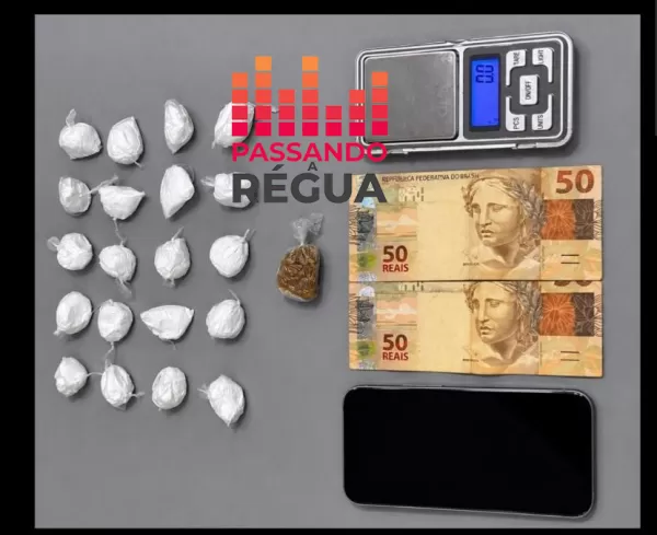 Homem de 26 anos é preso pela Força Tática acusado de tráfico de drogas em Canitar
