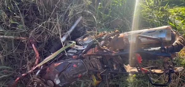 Tragédia no Norte do Paraná: colisão entre carro e motocicleta mata casal na PR-436