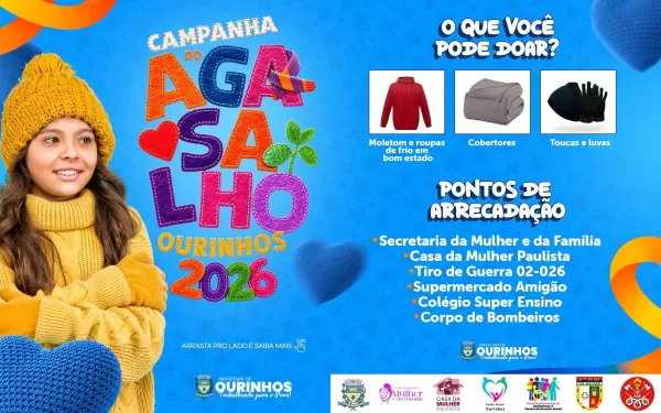 Prefeitura de Ourinhos inicia Campanha do Agasalho 2026 e mobiliza população para doações