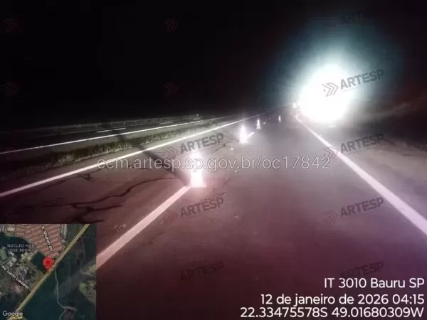 Homem morre atropelado na SP-225 em Bauru e motorista foge sem prestar socorro