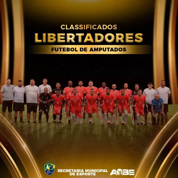 Ourinhos é a primeira equipe classificada para a I Libertadores de Futebol de Amputados