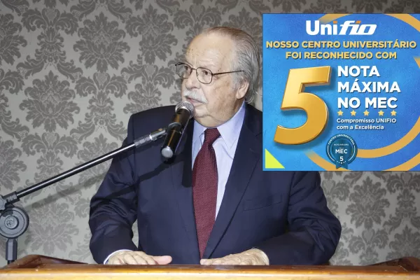 UNIFIO é reconhecida com 5 nota máxima no MEC