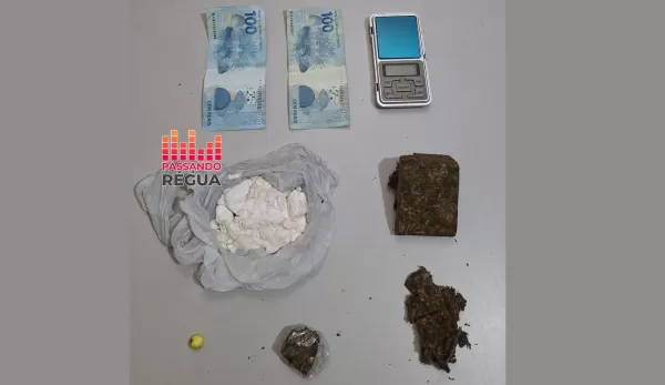 Servente de 26 anos é preso por tráfico de drogas no Jardim Santos Dumont, em Ourinhos