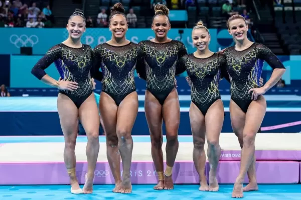 Ginástica artística brasileira conquista medalha de bronze histórica nos Jogos Olímpicos de Paris