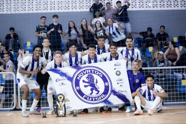 “Novatos” de Ipaussu conquista primeiro título da Copa Astro após anos de dedicação ao futsal