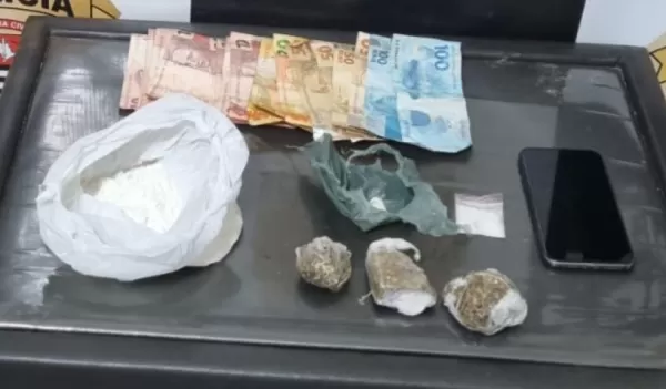 Operação policial prende dois por tráfico e apreende drogas e dinheiro em Ourinhos