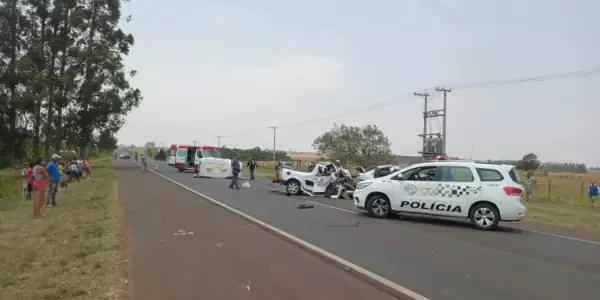 Acidente grave envolvendo ambulância de Manduri deixa três mulheres mortas, incluindo uma gestante