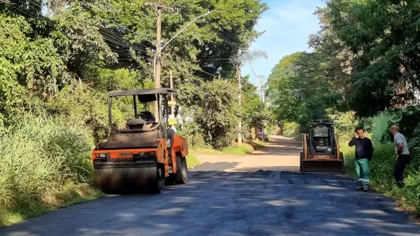 Prefeitura inicia recapeamento na entrada do Jardim Itaipava e promete ampliar melhorias no bairro em Ourinhos