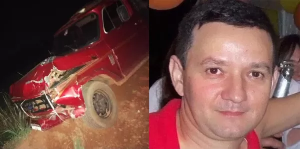 Motociclista morre após ser atingido por caminhonete em estrada rural na região 