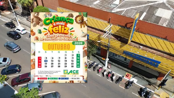Dia das Crianças promete movimentar comércio de Ourinhos e dia 12 terá abertura facultativa