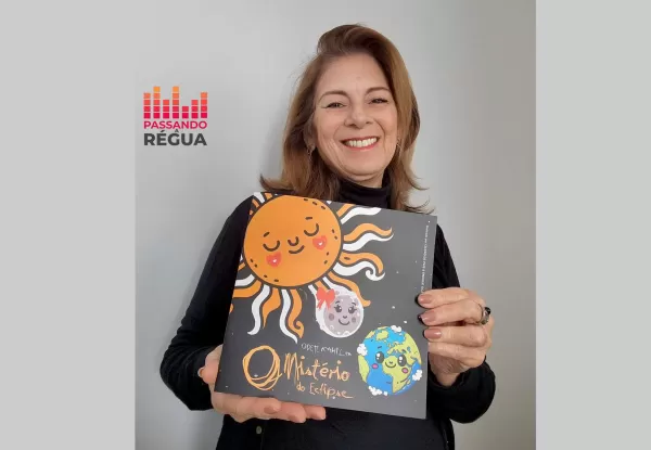 Aluna da UATI-UNIFIO Odete Kahil lança o livro O Mistério do Eclipse