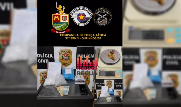 Operação da DISE e Força Tática apreende crack e prende suspeito de tráfico em Ourinhos
