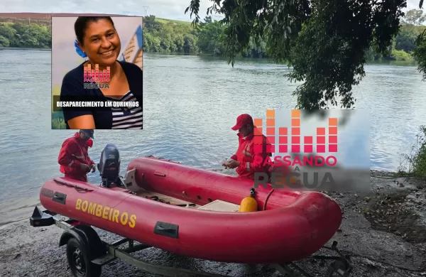 Corpo de Bombeiros localiza corpo de mulher no Rio Paranapanema e indica que se trata de desaparecida em Ourinhos