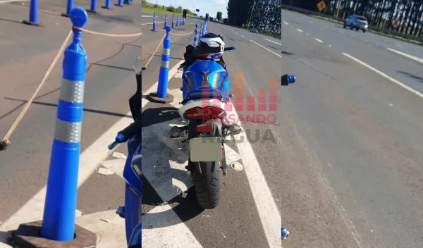 Motociclista morre após acidente em praça de pedágio da Rodovia Orlando Quagliato, em Santa Cruz do Rio Pardo