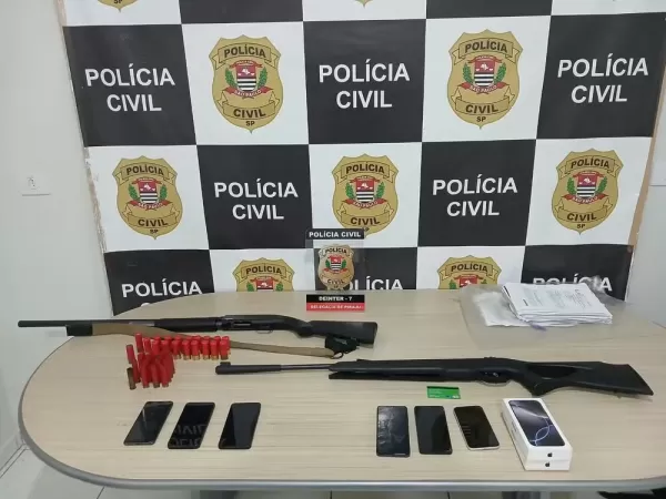 Polícia Civil prende dupla suspeita de furtar máquinas agrícolas e gado durante operação em Piraju