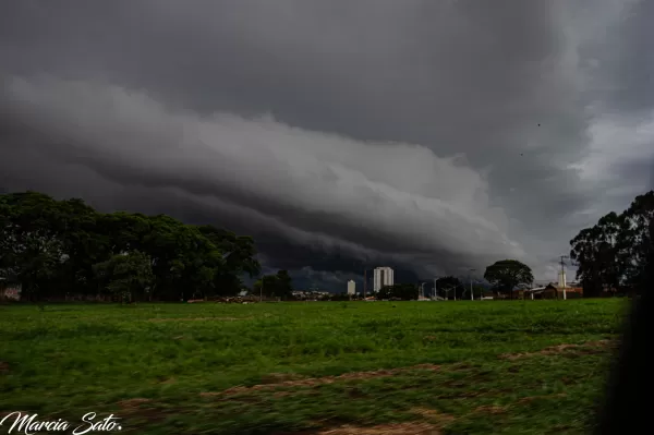 Tempestade em Ourinhos e região deve acontecer entre a tarde desta sexta (7) e a manhã de sábado (8)