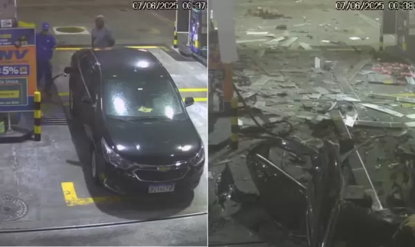 Explosão em posto de GNV na Lapa (RJ) mata motorista e fere frentista gravemente