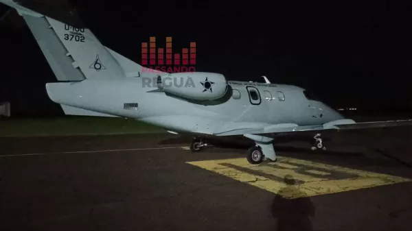 Avião da FAB realiza transporte de órgãos de menina de 6 anos em Ourinhos