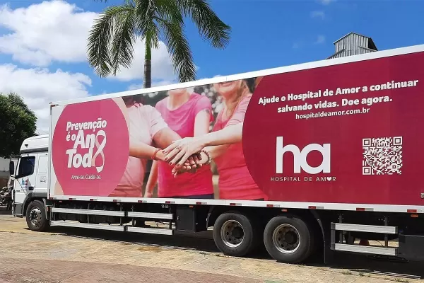 Carreta do Hospital de Amor realiza exames preventivos gratuitos em Ourinhos 