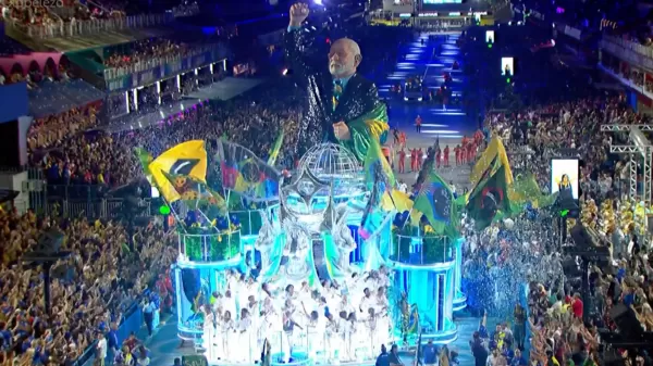 Acadêmicos de Niterói é rebaixada após desfile que homenageou Lula na Sapucaí