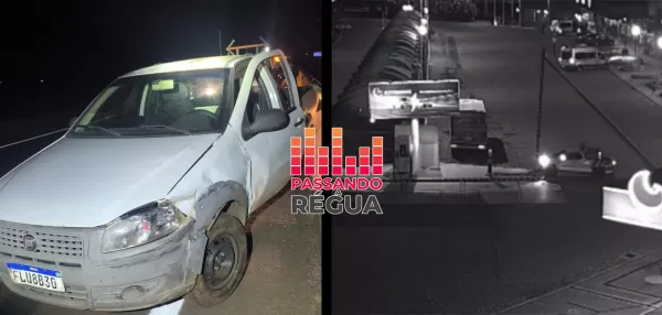 Justiça converte em preventiva prisão de suspeito de roubar caminhonete da CART e atropelar funcionário; vídeo mostra fuga dentro de posto