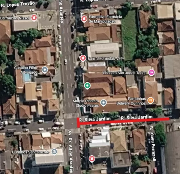 Rua Silva Jardim será interditada neste sábado para obra de esgoto em Ourinhos