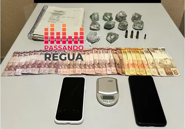 Polícia Militar detém irmãos por tráfico de drogas e posse ilegal de munição no Jardim das Paineiras em Ourinhos