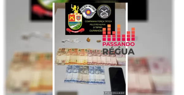 Força Tática prende jovem por tráfico de drogas em Ourinhos; Polícia Civil pede prisão preventiva