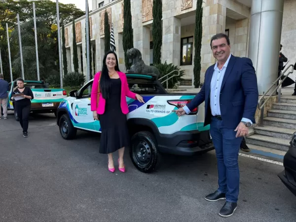 Salto Grande é contemplado com veículo 0 km para o Fundo Social