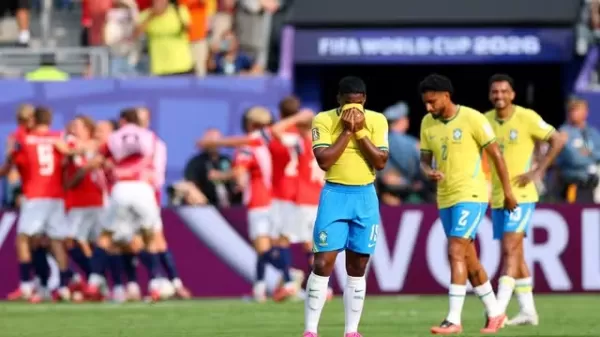 Brasil é eliminado pela Noruega e vive um dos maiores fiascos da história das Copas do Mundo